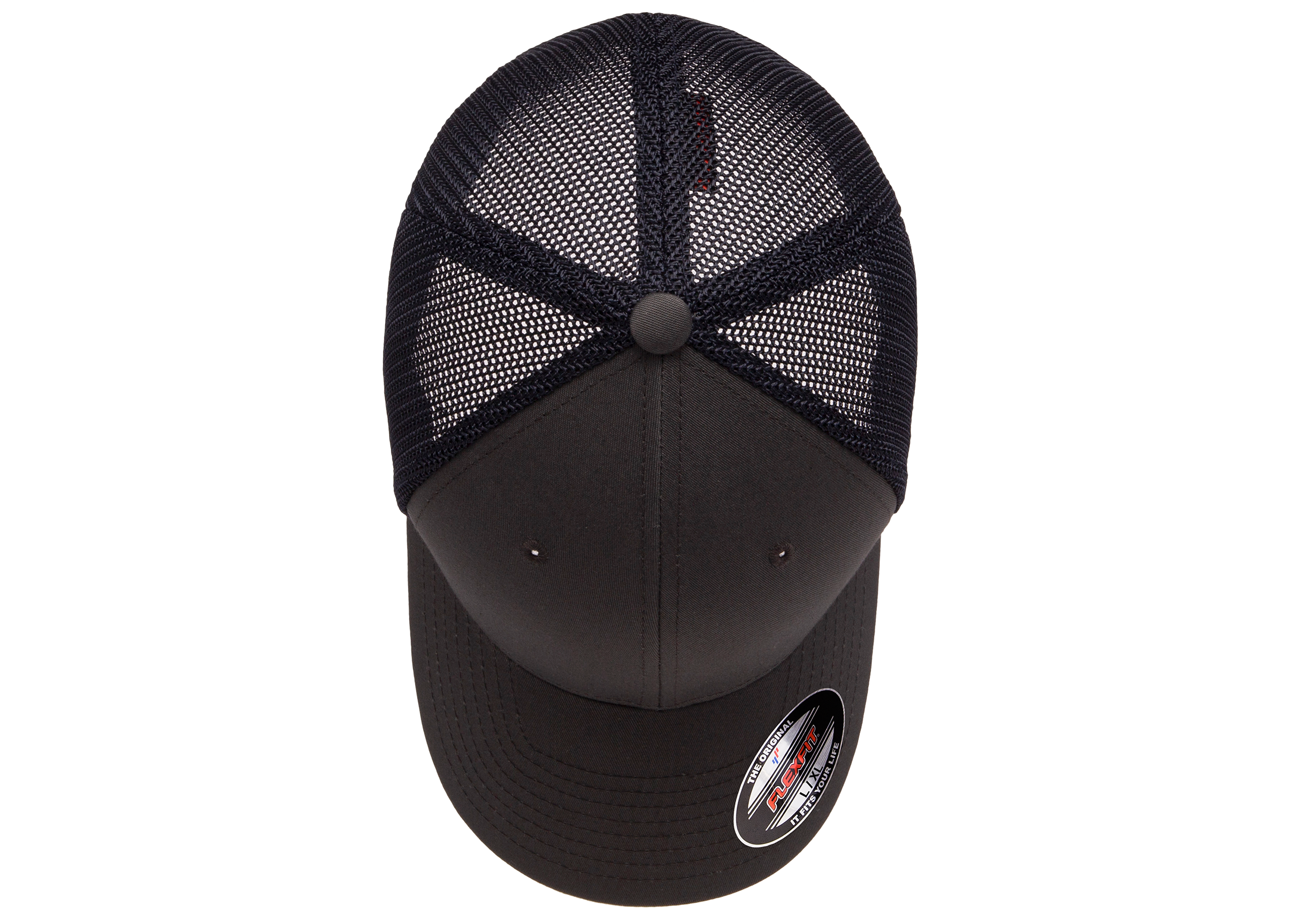 Flexfit 2-Tone Trucker Mesh Cap, Stretch Fitted