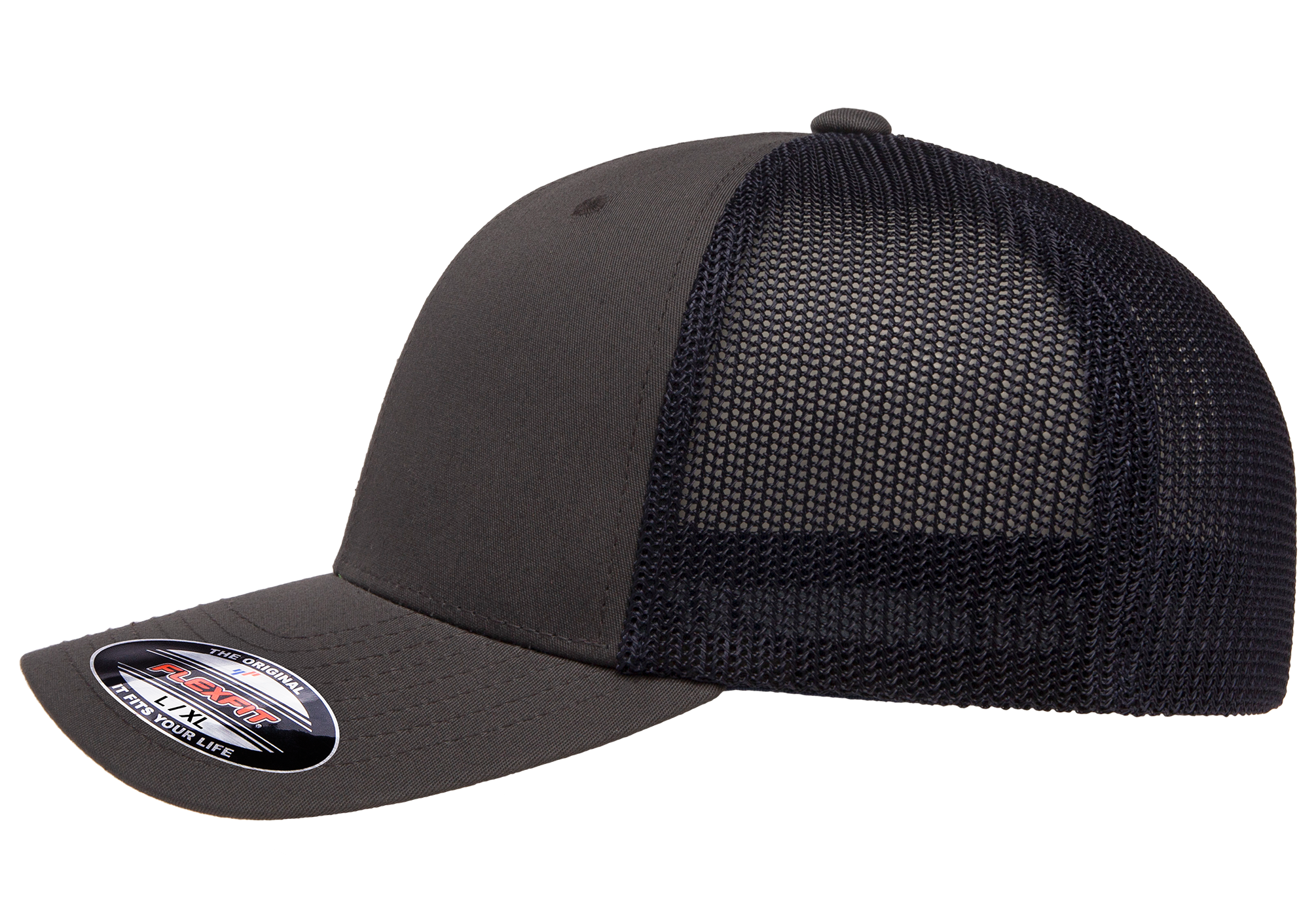 Flexfit 2-Tone Trucker Mesh Cap, Stretch Fitted