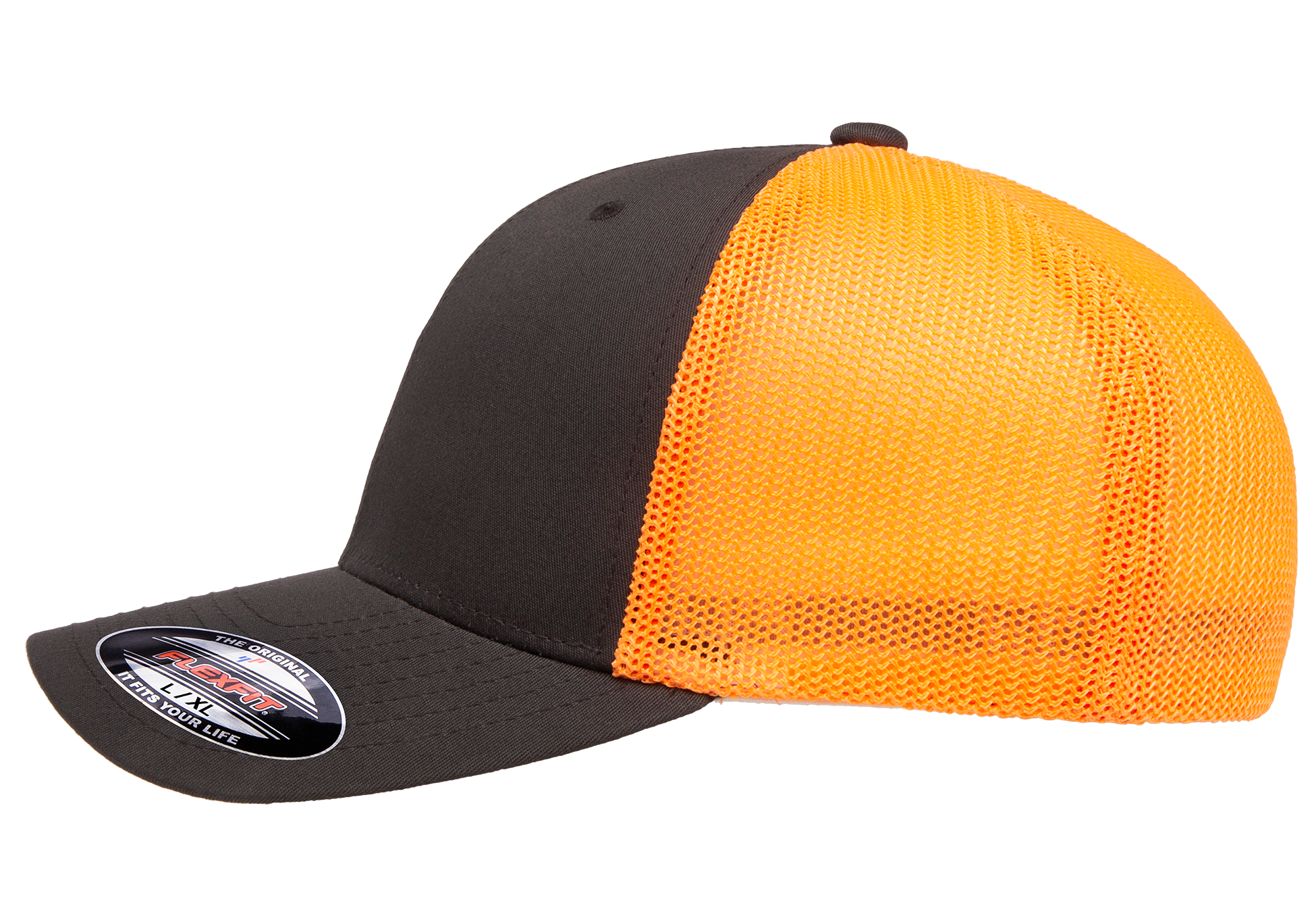 Flexfit 2-Tone Trucker Mesh Cap, Stretch Fitted