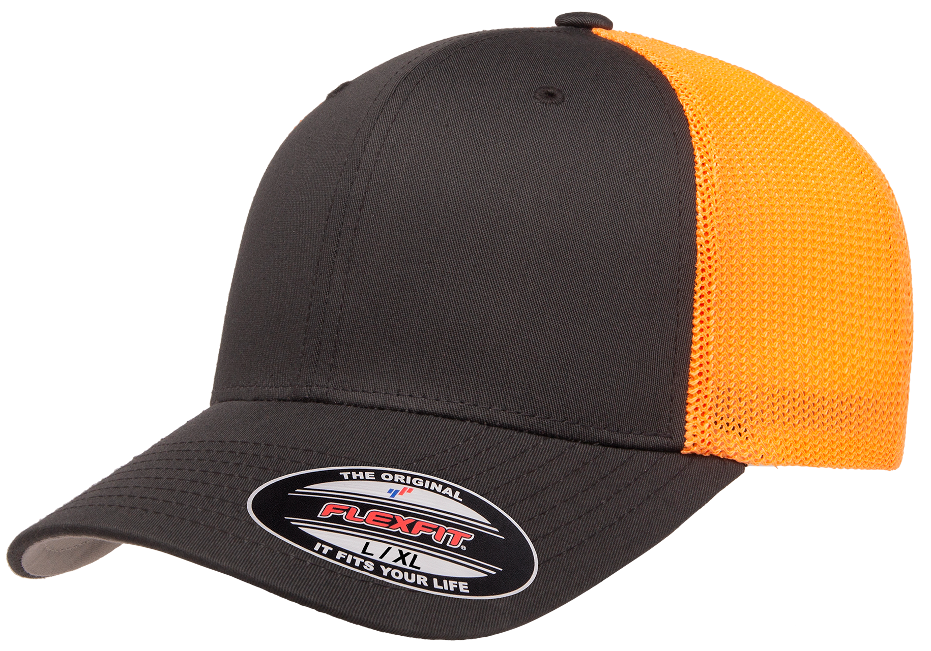 Flexfit 2-Tone Trucker Mesh Cap, Stretch Fitted