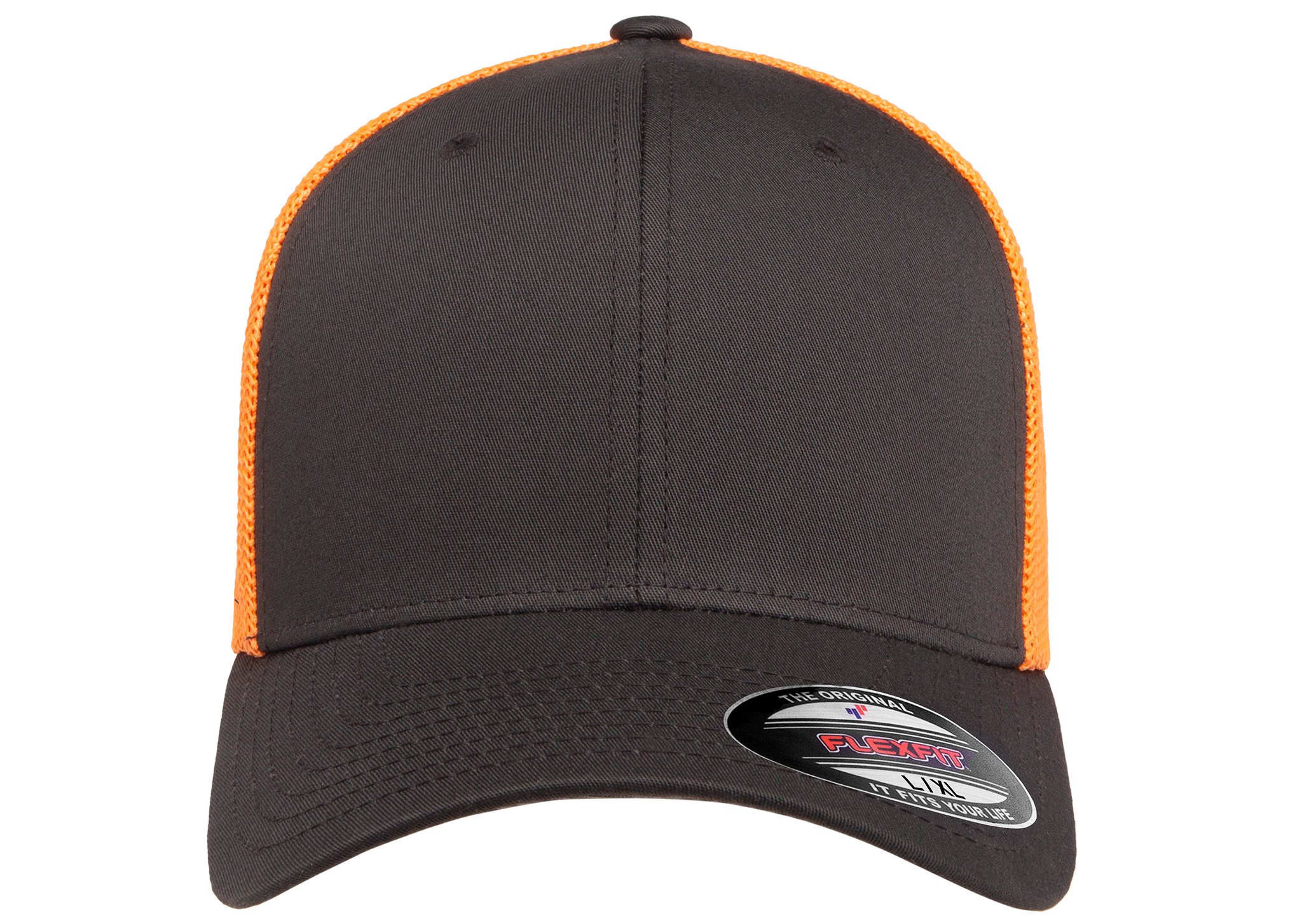 Flexfit 2-Tone Trucker Mesh Cap, Stretch Fitted