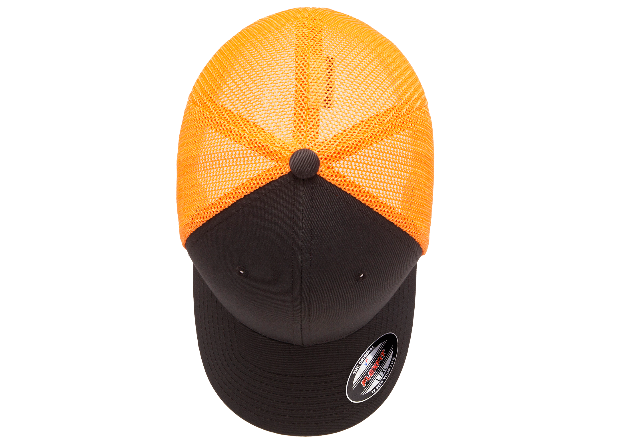 Flexfit 2-Tone Trucker Mesh Cap, Stretch Fitted
