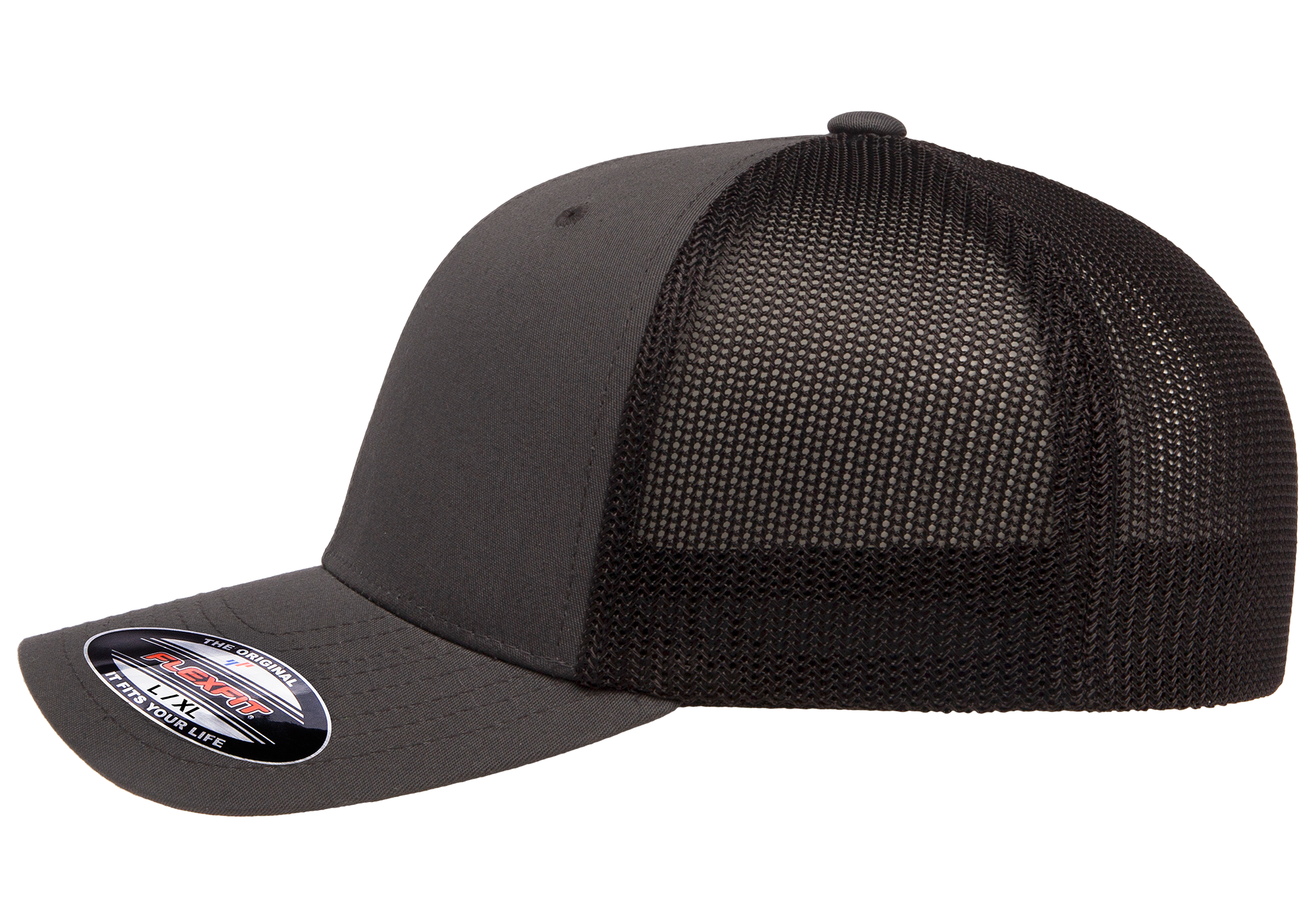 Flexfit 2-Tone Trucker Mesh Cap, Stretch Fitted