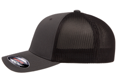 Flexfit 2-Tone Trucker Mesh Cap, Stretch Fitted