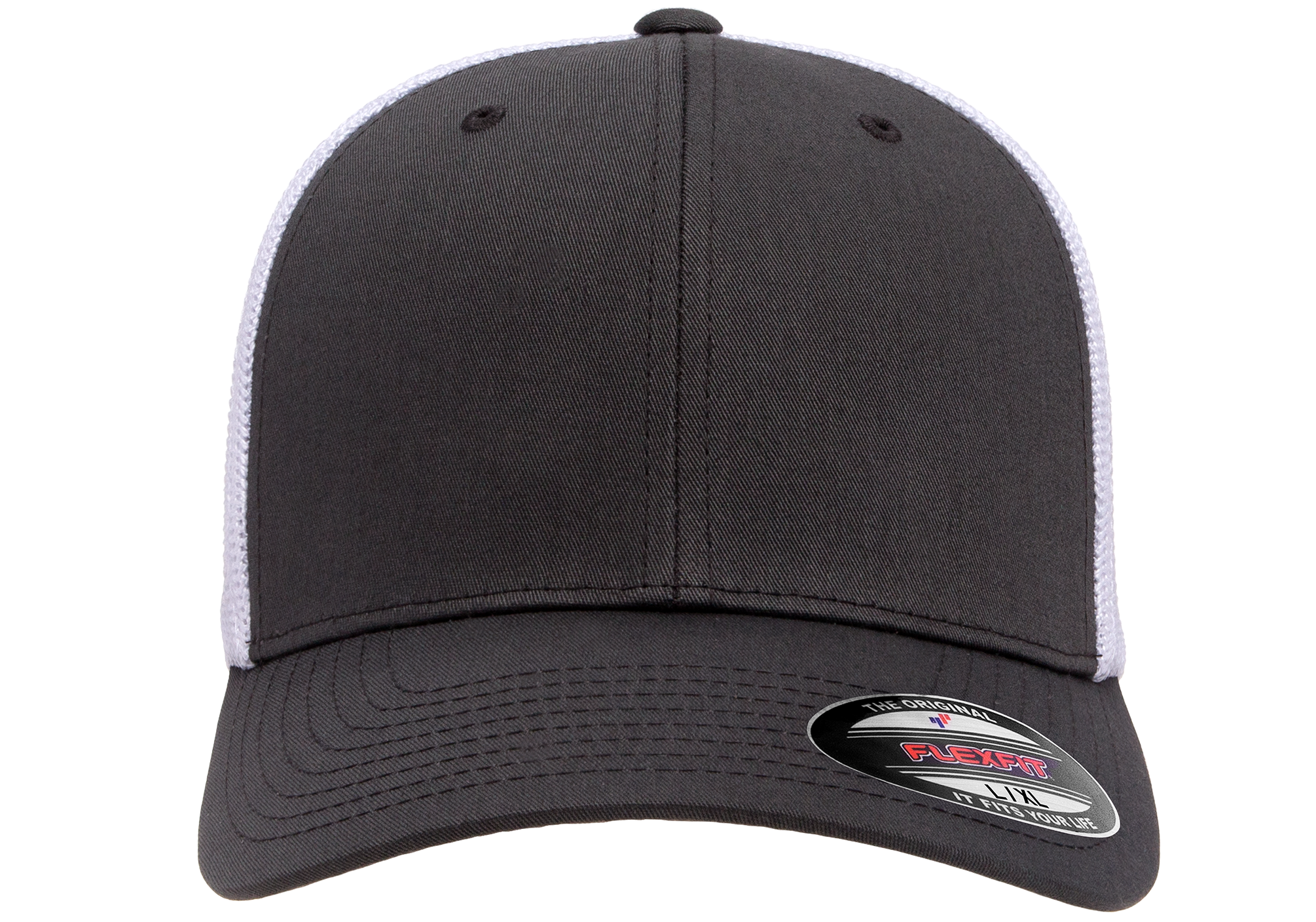 Flexfit 2-Tone Trucker Mesh Cap, Stretch Fitted