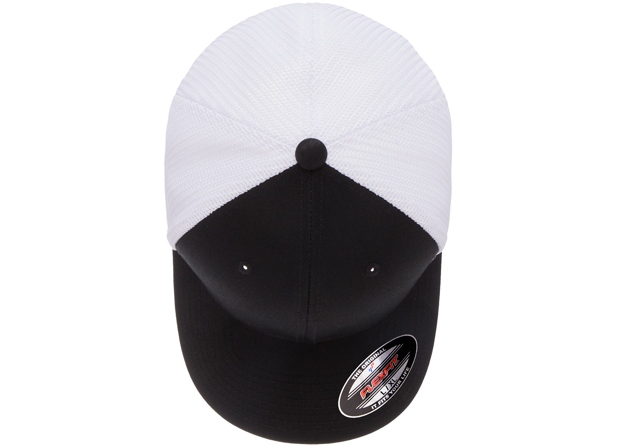 Flexfit 2-Tone Trucker Mesh Cap, Stretch Fitted