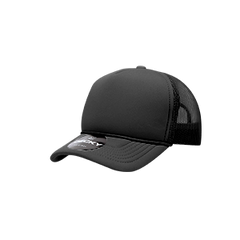 Youth 5 Panel Mid Profile Structured Foam Trucker Hat | 7010