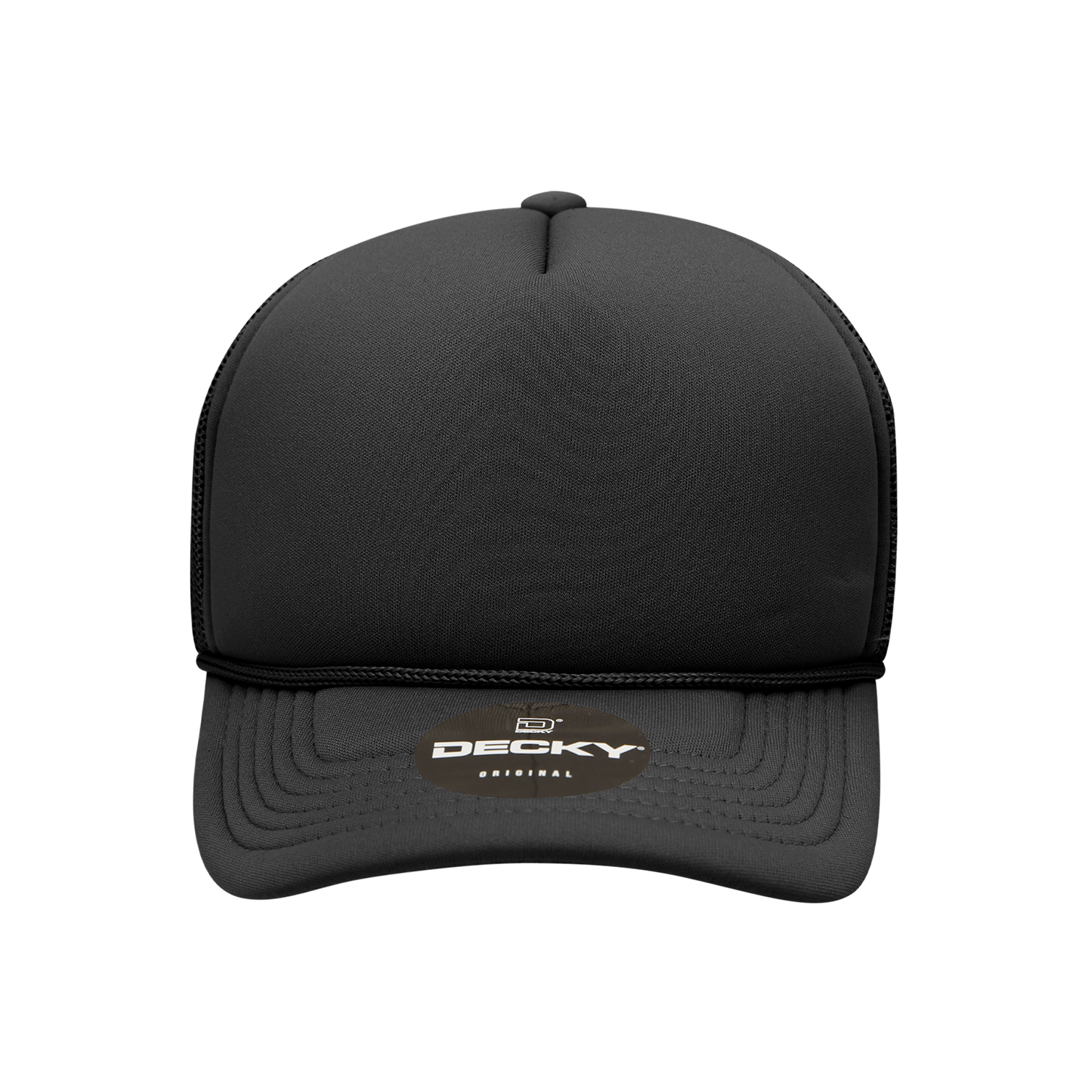 Youth 5 Panel Mid Profile Structured Foam Trucker Hat | 7010
