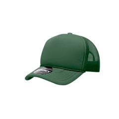 Youth 5 Panel Mid Profile Structured Foam Trucker Hat | 7010