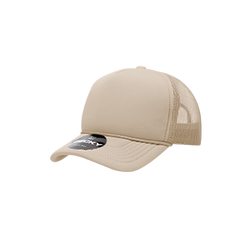 Youth 5 Panel Mid Profile Structured Foam Trucker Hat | 7010