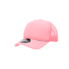 Youth 5 Panel Mid Profile Structured Foam Trucker Hat | 7010