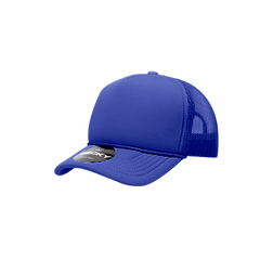 Youth 5 Panel Mid Profile Structured Foam Trucker Hat | 7010