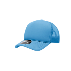 Youth 5 Panel Mid Profile Structured Foam Trucker Hat | 7010