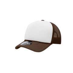 Youth 5 Panel Mid Profile Structured Foam Trucker Hat | 7010