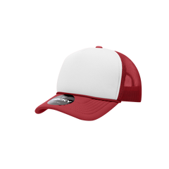 Youth 5 Panel Mid Profile Structured Foam Trucker Hat | 7010