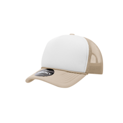 Youth 5 Panel Mid Profile Structured Foam Trucker Hat | 7010