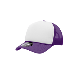 Youth 5 Panel Mid Profile Structured Foam Trucker Hat | 7010