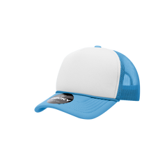 Youth 5 Panel Mid Profile Structured Foam Trucker Hat | 7010