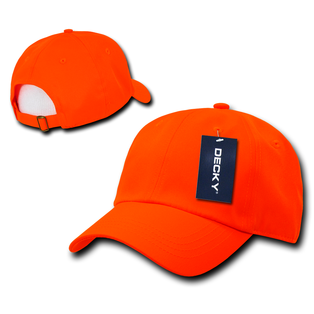 DECKY 761 6-Panel Low Profile Structured Neon Cap