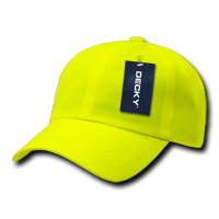 DECKY 761 6-Panel Low Profile Structured Neon Cap