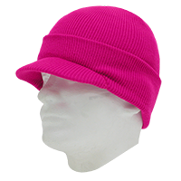 DECKY 8009 HybriCap Acrylic Cuffed Beanie with Visor | 8009