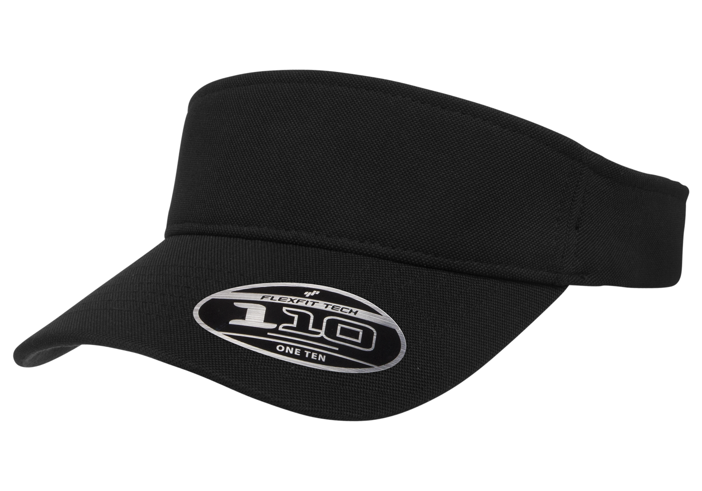 Flexfit 110 Cool & Dry Performance Visor, One Size | 8110-BK-ONE