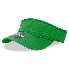 Decky Classic 962 Polo Visor, Chino Twill Cotton, Hook & Loop