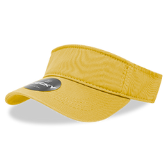 Decky Classic 962 Polo Visor, Chino Twill Cotton, Hook & Loop