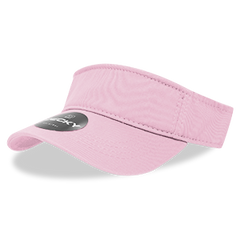 Decky Classic 962 Polo Visor, Chino Twill Cotton, Hook & Loop