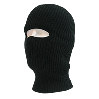 DECKY 971 Tactical Face Mask, 1-Hole Braided Knit