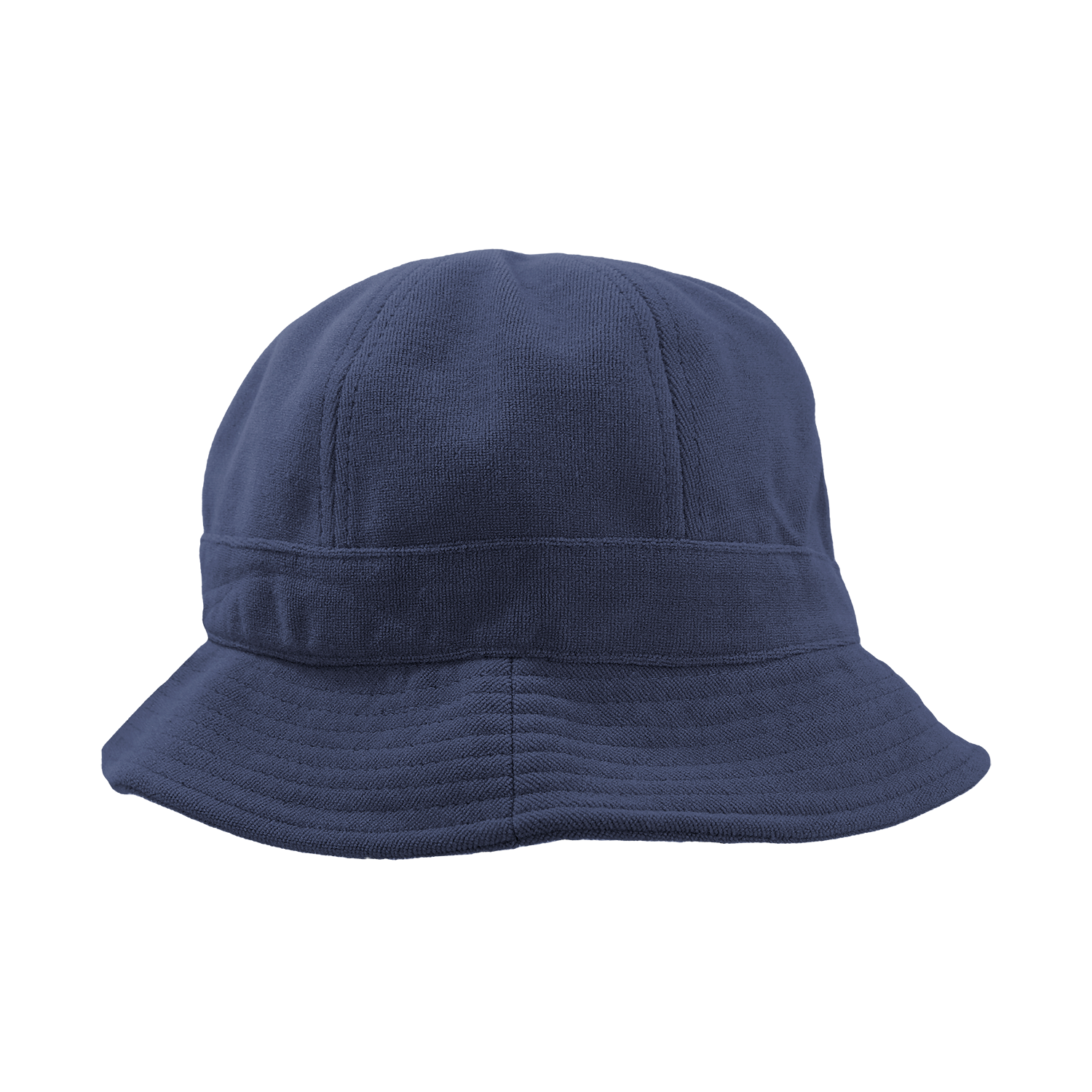 DECKY 980 Relaxed Terry Bucket Hat, Navy