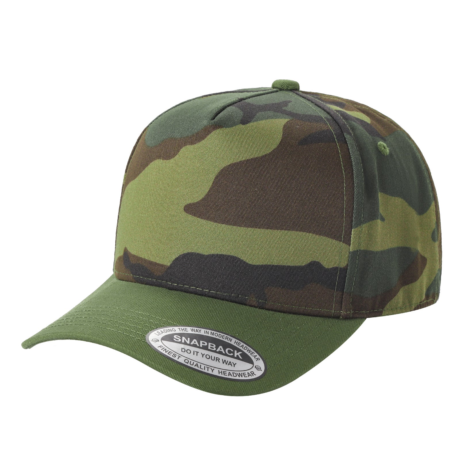 WAYCAP TC 5-Panel Snapback Hat TAN/BLK