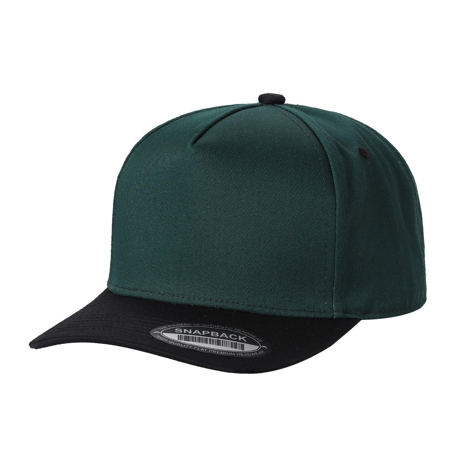 WAYCAP TC 5-Panel Snapback Hat TAN/BLK