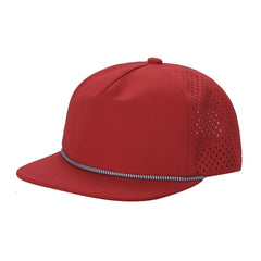 Waycap 5-Panel Waterproof Hat with Rope