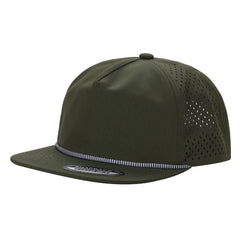 Waycap 5-Panel Waterproof Hat with Rope