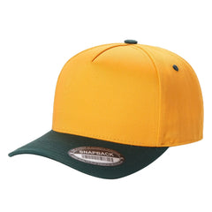 WAYCAP TC 5-Panel Snapback Hat TAN/BLK