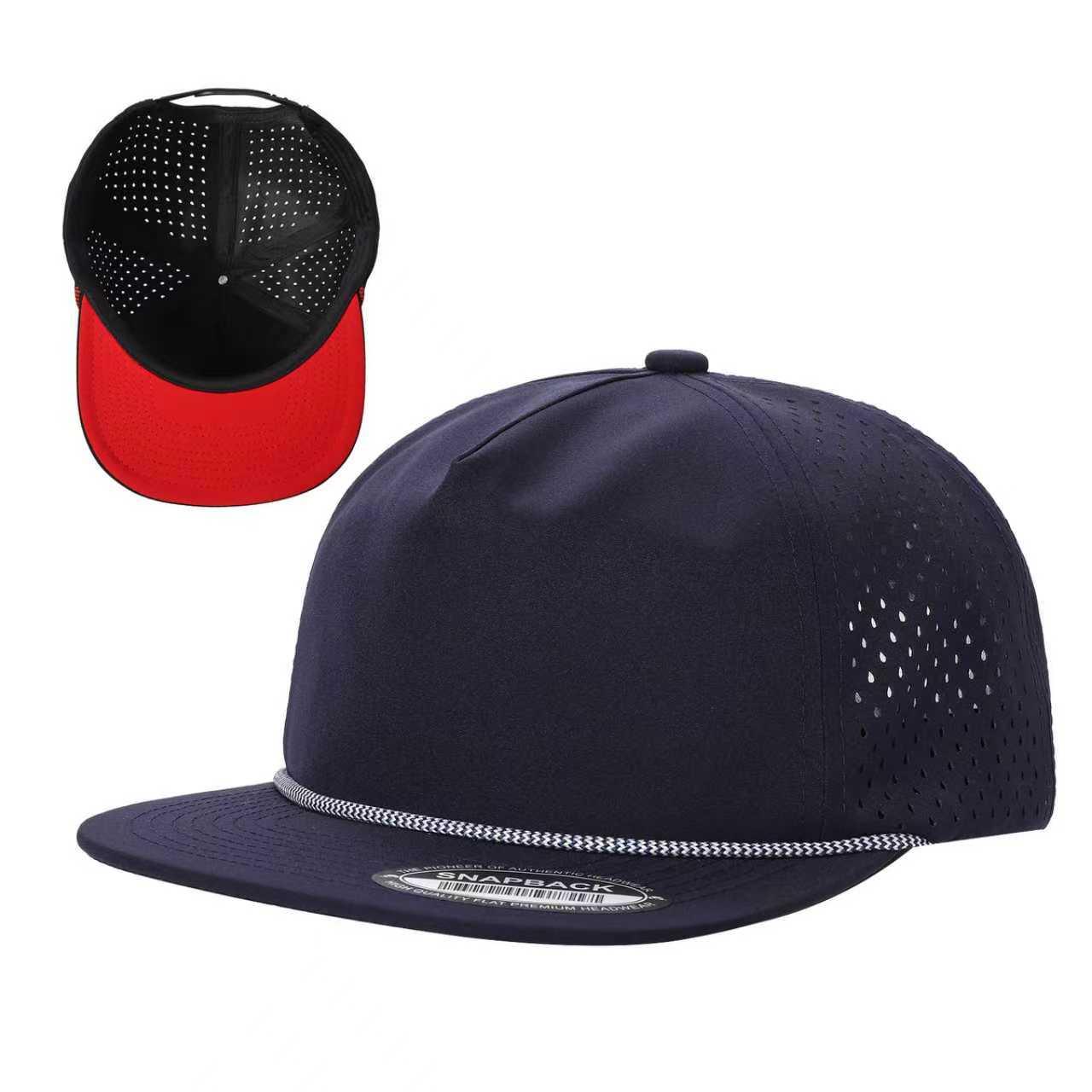 Waycap 5-Panel Waterproof Hat with Rope