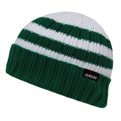 DECKY Shasta Cable Knit Striped Beanie | K014