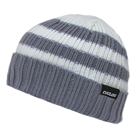 DECKY Shasta Cable Knit Striped Beanie | K014