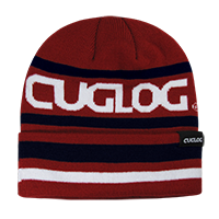 DECKY Kailash Cuffed Beanie, Striped Braided Design | K022