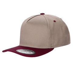 WAYCAP TC 5-Panel Snapback Hat TAN/BLK