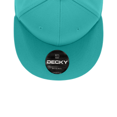 Decky RP1 6-Panel High Profile Structured Acrylic/Polyester Fitted Cap