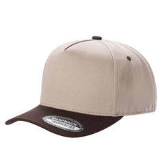 WAYCAP TC 5-Panel Snapback Hat TAN/BLK
