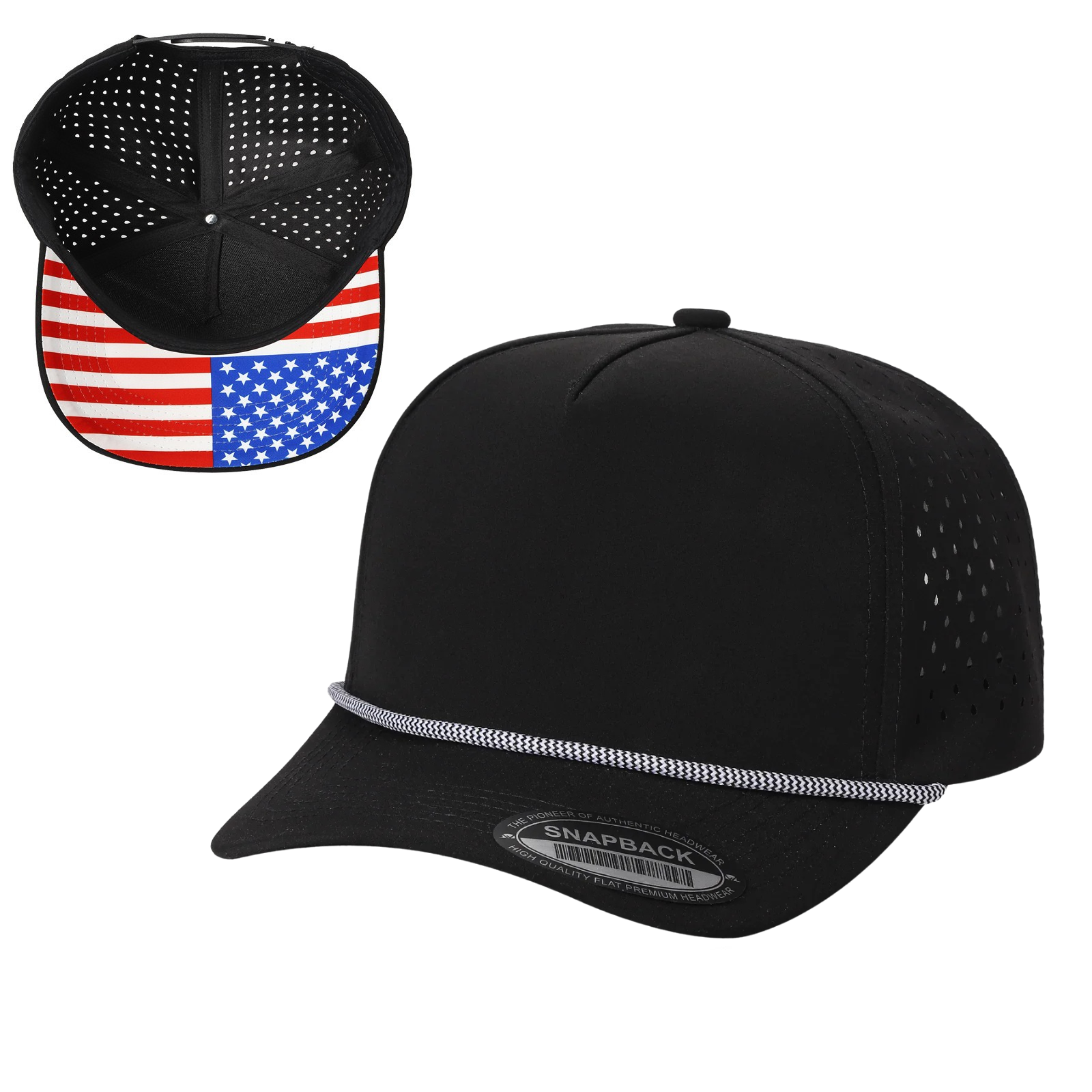 WAYCAP 5TCP 5-Panel Waterproof Rope Hat