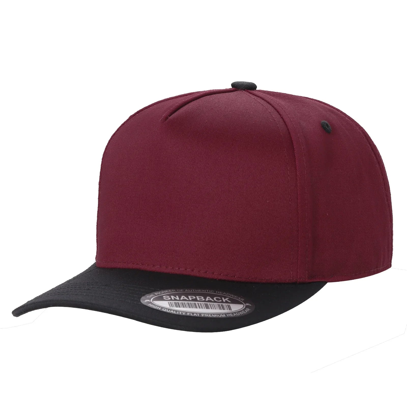 WAYCAP TC 5-Panel Snapback Hat TAN/BLK