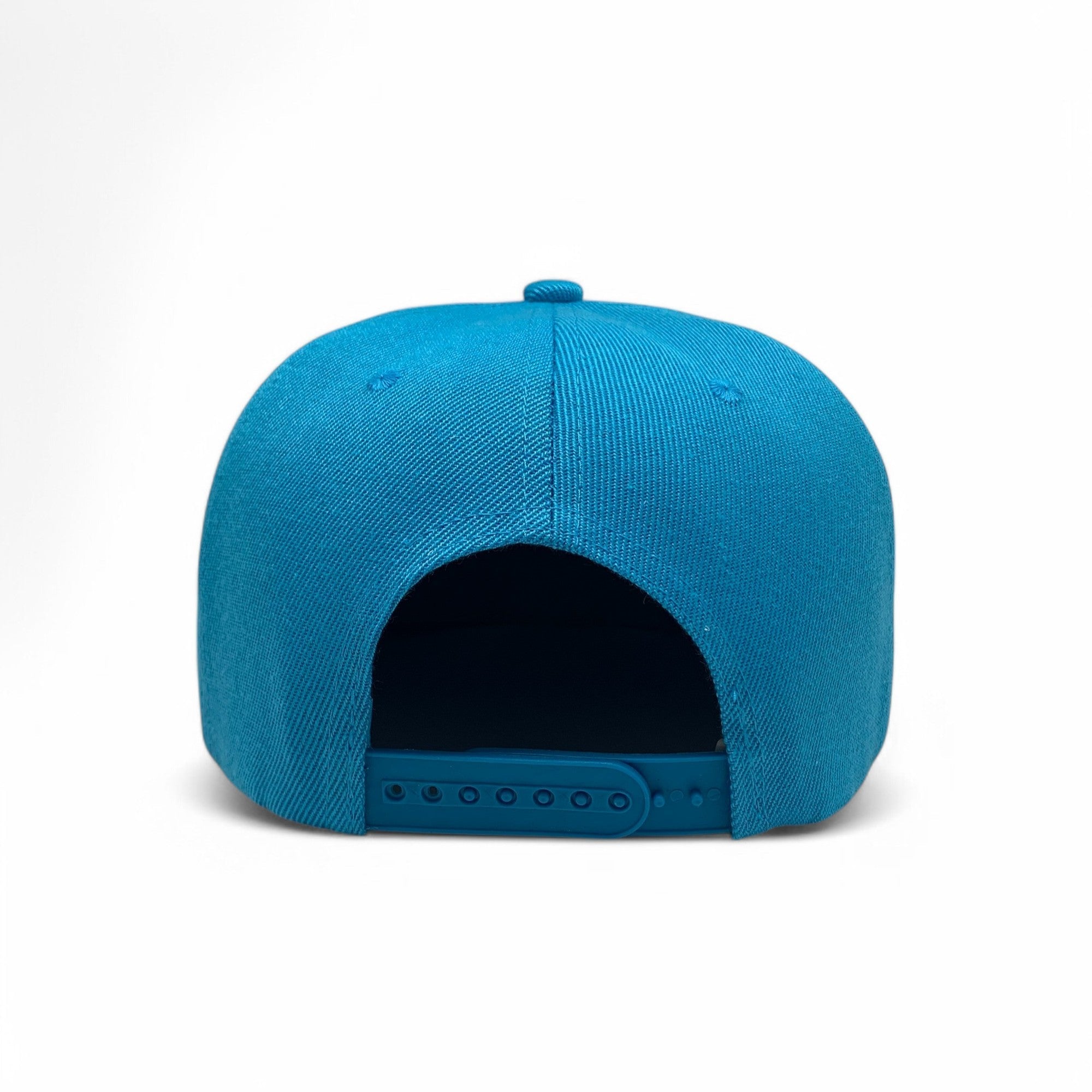 Basic Cap Plain Poly Snapback Hat 8002