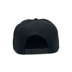 Basic Cap Plain Poly Snapback Hat 8002