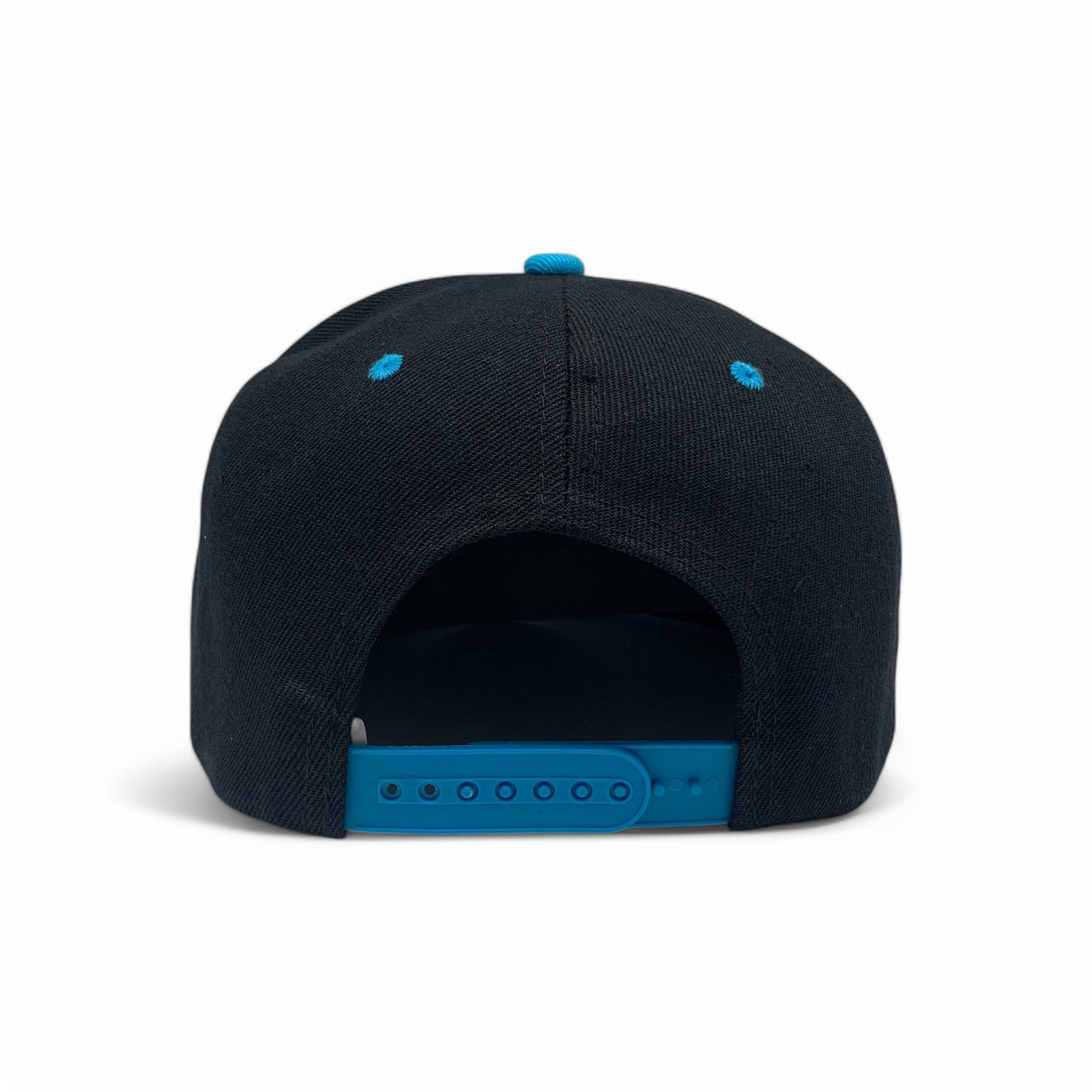 Basic Cap Plain Poly Snapback Hat 8002