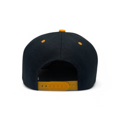 Basic Cap Plain Poly Snapback Hat 8002