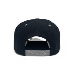 Basic Cap Plain Poly Snapback Hat 8002